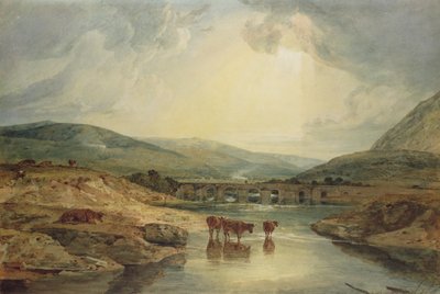 Brücke über den Usk von Joseph Mallord William Turner